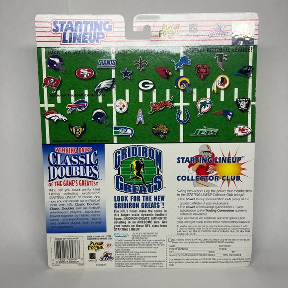 1997 Starting Lineup Emmitt Smith and Tony Dorsett Classic Doubles NIB - Picture 4 of 4